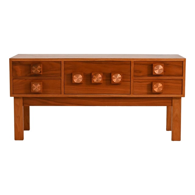Entrance Furniture by Lars-Göran Nilsson for Glas and Trä Hovmantorp, 1970s For Sale