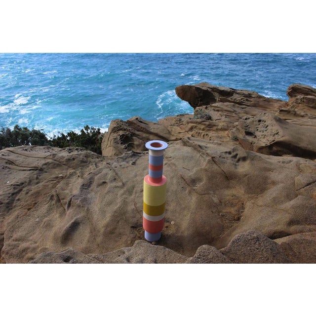 Terracotta Vase by Mascia Meccani for Meccani Design For Sale - Image 6 of 7