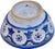 Mid 20th Century Handmade Moroccan Ceramic Bowl With Blue Hues For Sale - Image 9 of 9
