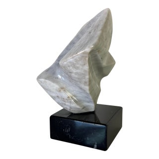 90's G. G. Rivera Abstract Marble Sculpture For Sale