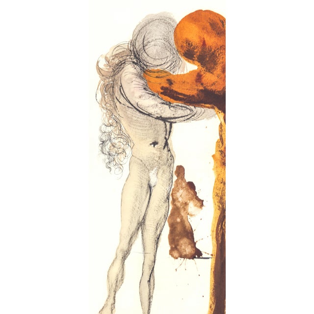 Color lithograph "Filius Prodigus" (Prodigal Son, Luke Chapter 15) from Salvador Dalí's monumental five-volume illustrated...