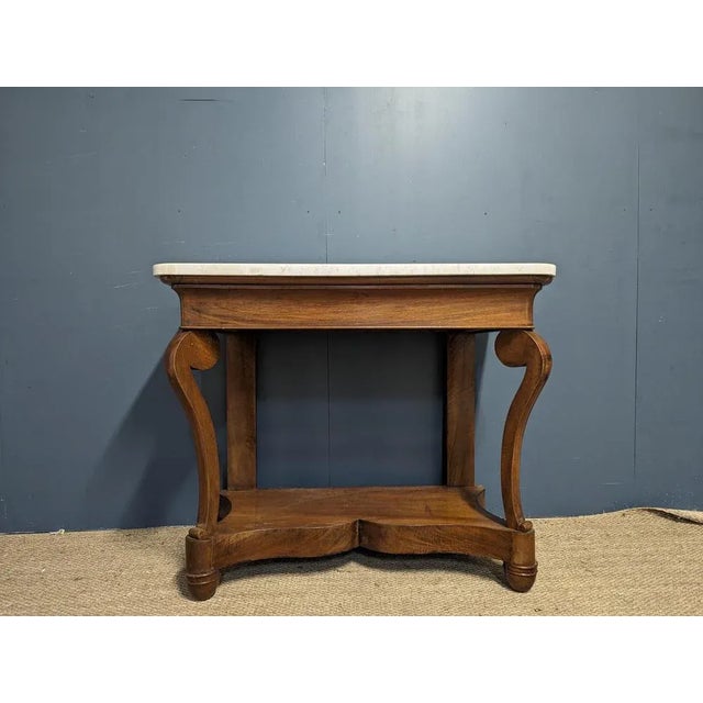 Louis Philippe Period Console in Mahogany, in Very Good conditions.