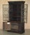 Jacobean Linen Fold Carved Zinc Lined Astral Glazed Bookcase For Sale - Image 17 of 18