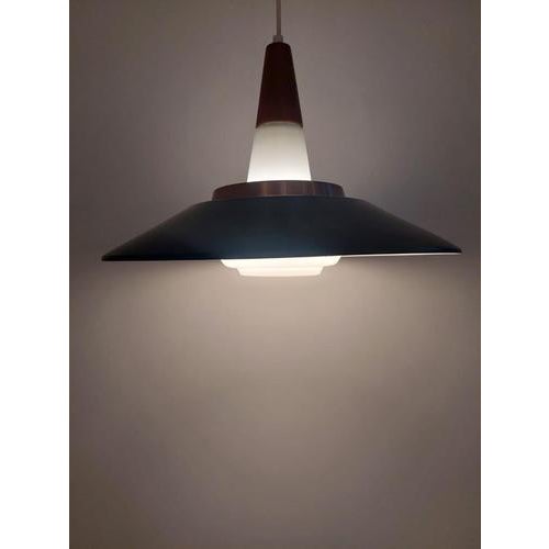 Vintage Danish Pendant Lamp, Denmark, 1960 For Sale - Image 3 of 10