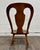 Vintage Colonial or Queen Anne Style Solid Maple Balloon Back Rocking Chair For Sale - Image 9 of 10