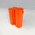 French Modern Orange Plastic Orangeade Set by Jean Pierre Vitrac for Bourbon, 1970s, Set of 9 For Sale - Image 4 of 18