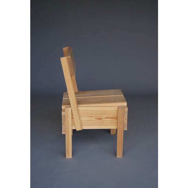 Autoprogettazione Sedia 1 Chair in the style of Enzo Mari, 1990s For Sale - Image 6 of 15