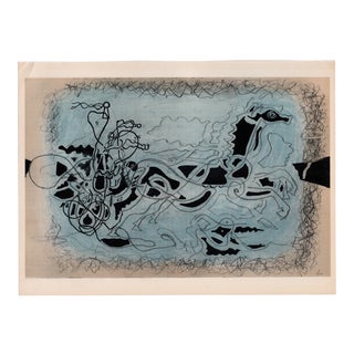 Georges Braque, Chariot with Horse, 1955, Lithograph For Sale