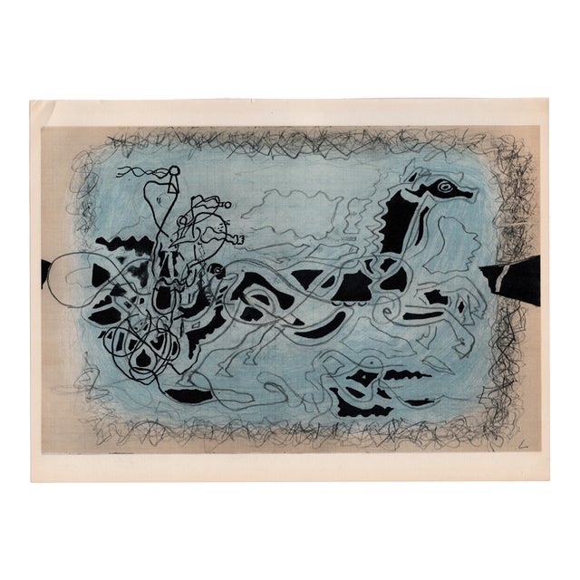 Georges Braque, Chariot with Horse, 1955, Lithograph For Sale