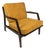 Danish Mid-Century Modern Model 596 Lounge Chair in Beech & Bouclé Attributed to Lawrence Peabody & Ib Kofod Larsen for Selig, Denmark, C. 1950's For Sale