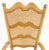 Set 6 Country French Ladder Cane Back Pegged Frames New Upholstery Dining Chairs For Sale - Image 9 of 11