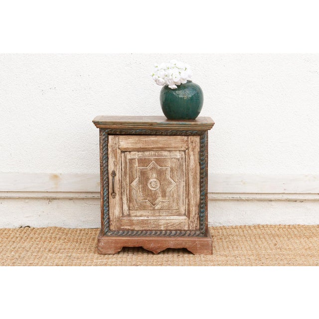 This charming bedside cabinet is a masterclass in giving new life to old history. Constructed from the remnants of an...