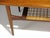 Mid-Century Danish Teak Two-Tier Coffee Table With Sculpted Edges and Caned Shelf For Sale In San Francisco - Image 6 of 11