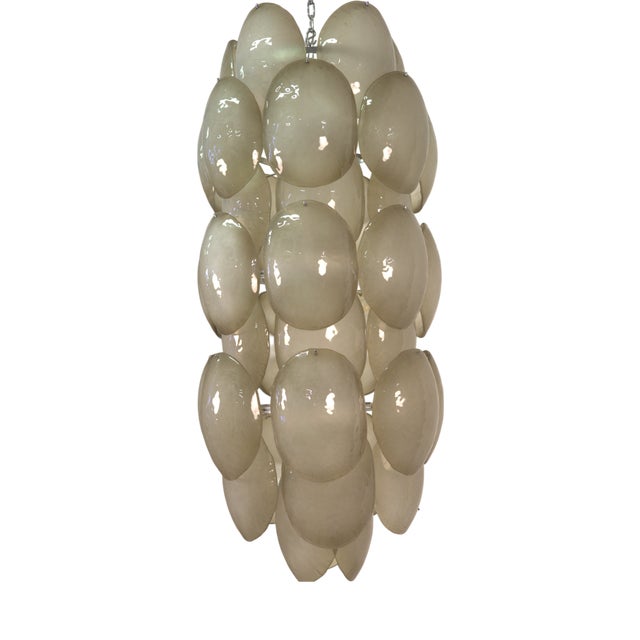 Vintage Murano Glass Pendant Light, 1980 For Sale