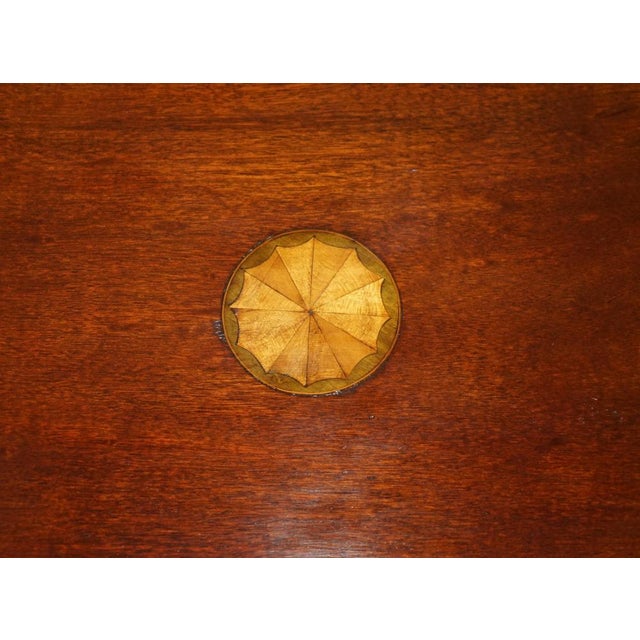 Antique Sheraton Revival Hardwood Side Table, 1880 For Sale - Image 4 of 14