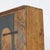 Primitive Rustic Farmhouse Folk Art Painted Bridal Cabinet For Sale - Image 11 of 14