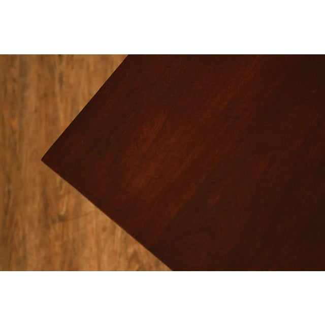 Wood Stickley Edinburgh Collection Pair Of Cherry Nightstands For Sale - Image 7 of 18