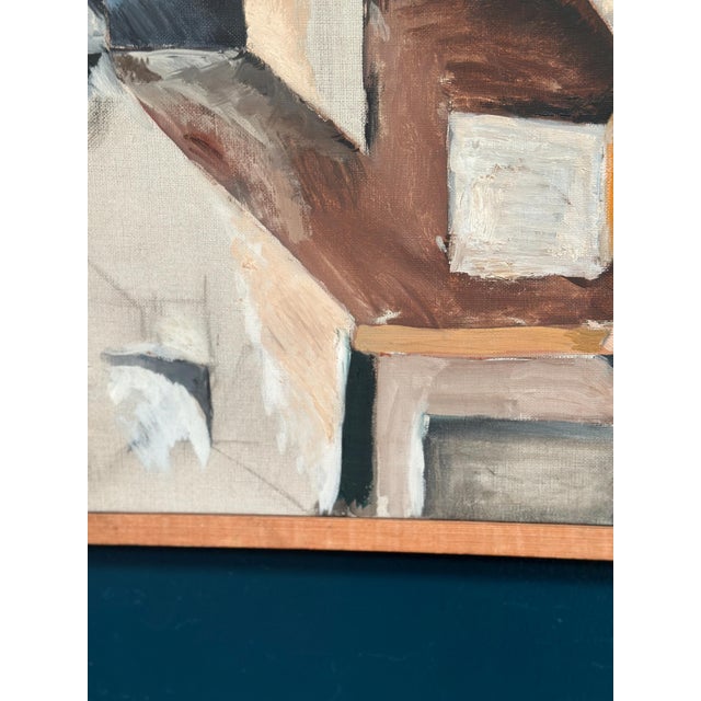 Arne Tengblad, Komposition, 1950s, Oil on Canvas, Framed For Sale - Image 9 of 18