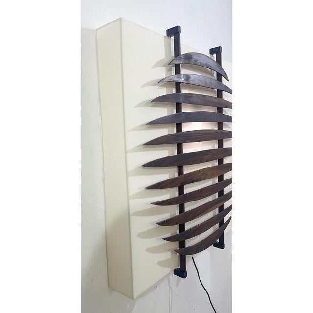 Mid-Century Modern Light Panels, Italy, 1960s, Set of 2 For Sale - Image 3 of 9