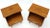 Mid-Century Modern Light Walnut One Drawer Step Nightstands - a Pair For Sale - Image 4 of 10