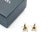 Chanel Gold CC Star Piercing Earrings *Marked 17 *Made in France *Comes with the original box, pouch and booklet...