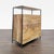 Mango wood cabinet on blackened steel frame with 2 cabinet doors and adjustable shelf. Brand: West Elm. Original Price:...