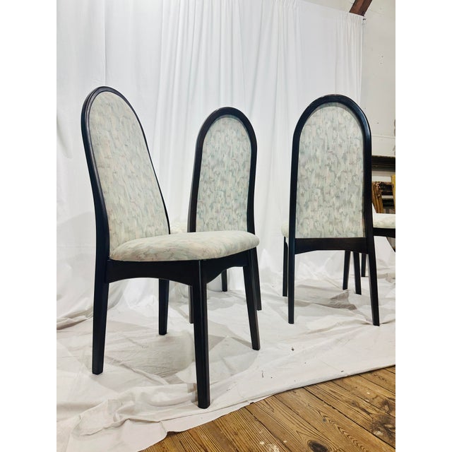 1980s Set Vintage Benny Lindèn Dining Chairs For Sale - Image 5 of 9