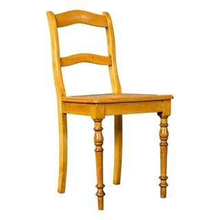 Biedermeier Chair in Birch For Sale