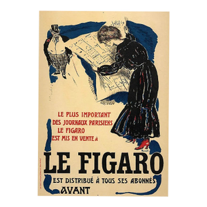 Bonnard Lithograph 135 Affiche Le Figaro 1952