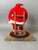 Wood Vintage American Folk Art Santa Claus Toymaker Christmas Sculpture With Train For Sale - Image 7 of 12