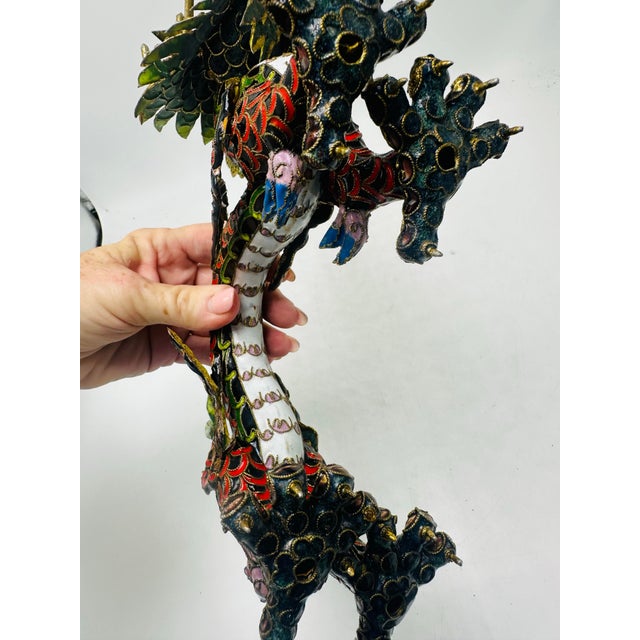 Cloisonné Dragon For Sale - Image 4 of 7