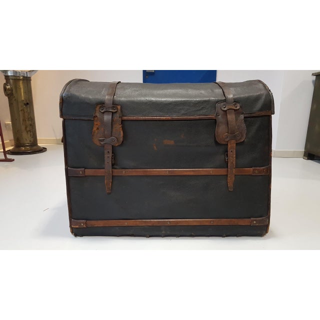 Antique Diligence Trunk, 1890s For Sale - Image 9 of 9