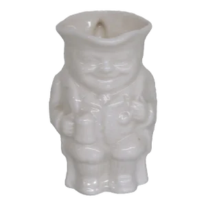 Vintage England Miniature Toby Jug Porcelain Character Mug Creamer