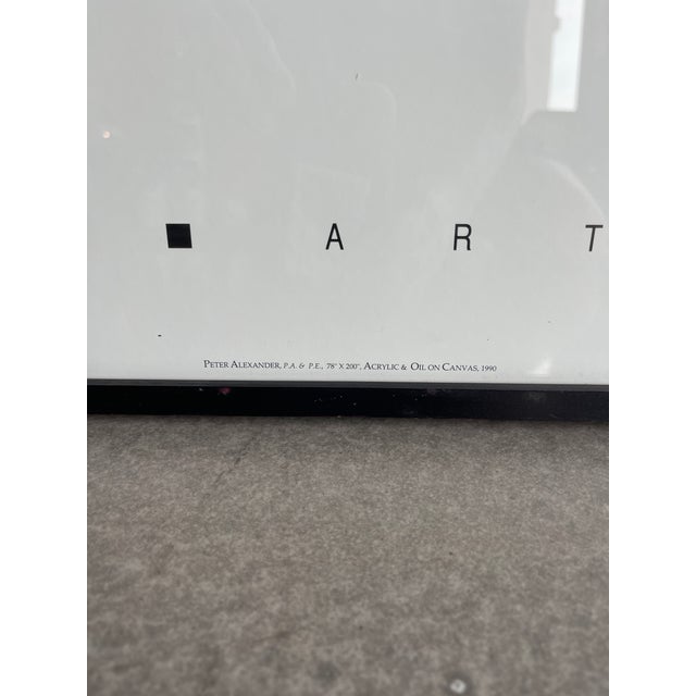 90s Peter Alexander Pa & Pe Venice Art Walk Bear Stearns Auction Aesthetic Frame Design For Sale In Las Vegas - Image 6 of 12