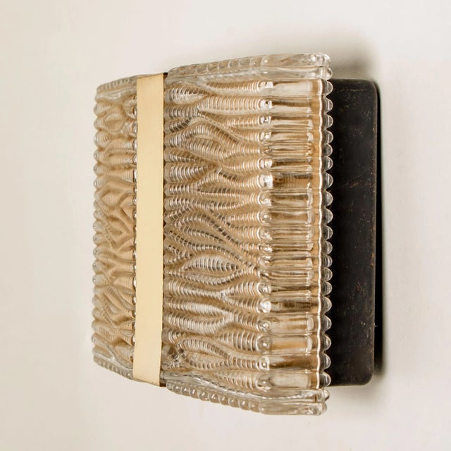 Wall Light from Limburg Glashütte, 1960s For Sale - Image 4 of 16