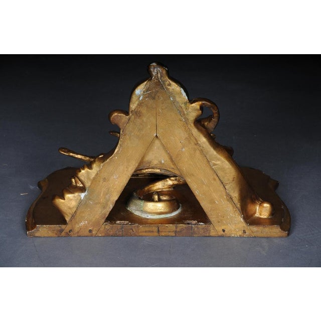 Rococo Wall Console with Eagle Motif, 1860s For Sale - Image 12 of 14