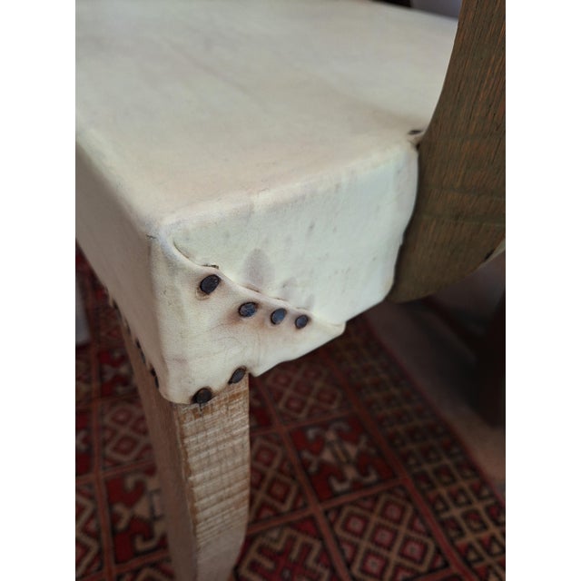 Pair of Gaucha Arm Chairs in the Style of Paola Navone For Sale - Image 10 of 10