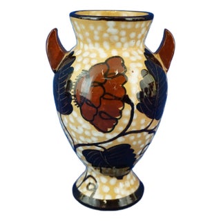 Futurist Ceramic Vase in the style of Squarciarelli, Rome, Italy, 1930s For Sale