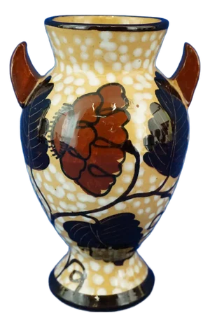 Futurist Ceramic Vase in the style of Squarciarelli, Rome, Italy, 1930s