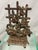 White Antique Iron Floral on Trellis in Basket Doorstop For Sale - Image 8 of 8