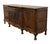 Wood Vintage Antique Solid English Walnut Traditional Victorian Style 87" Carved Sideboard Buffet For Sale - Image 7 of 11