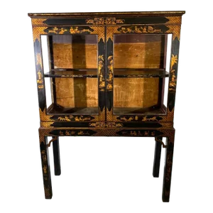 Late 19th Century Chinoiserie Display Cabinet
