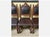 Wood Antique Neo-Gothic Dining Set with Extendable Table and Chairs, 1880, Set of 9 For Sale - Image 7 of 15