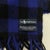 Textile Late 20th Century Polo Ralph Lauren Navy Blue Plaid 100% Wool Scarf For Sale - Image 7 of 8