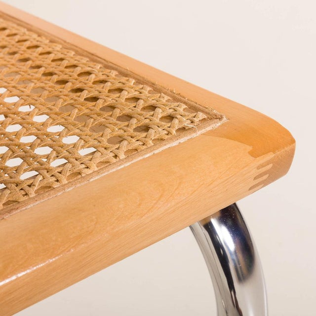 Vintage Italian Cesca Chair from Marcel Breuer, 1980s For Sale - Image 12 of 16