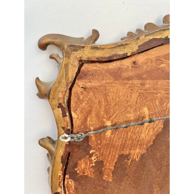 Antique French Romantic Frame & Picture Reproduction Print For Sale - Image 10 of 11