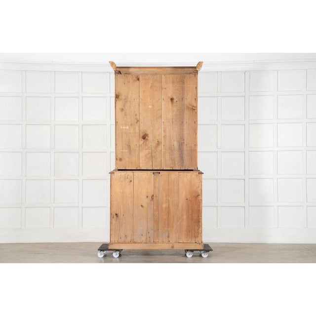 English Pine Linen Cupboard, 19th Century For Sale - Image 17 of 18