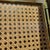 1970s Dior Home Style Brass Gold Finish Metal Faux Bamboo Woven Cane Acrylic Cocktail Serving TrayVintage Mid-Century Modern For Sale - Image 5 of 18