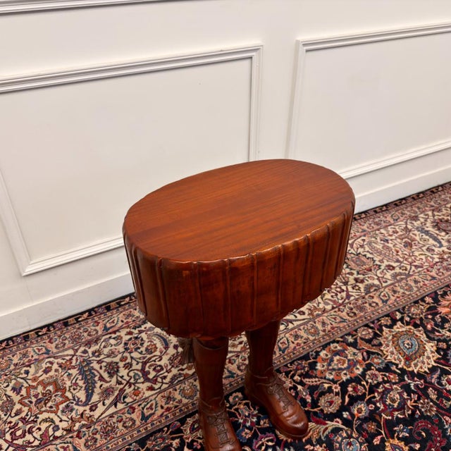 Classic Scotsman's Kilt Table For Sale - Image 4 of 10
