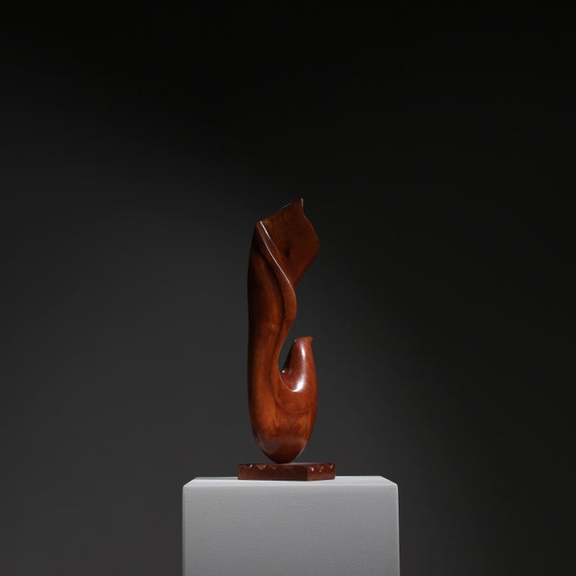1980s Abstract Wooden Sculpture, 1980s For Sale - Image 5 of 9